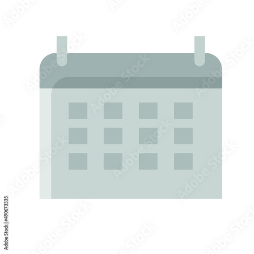 Vector images of calendar in trendy style