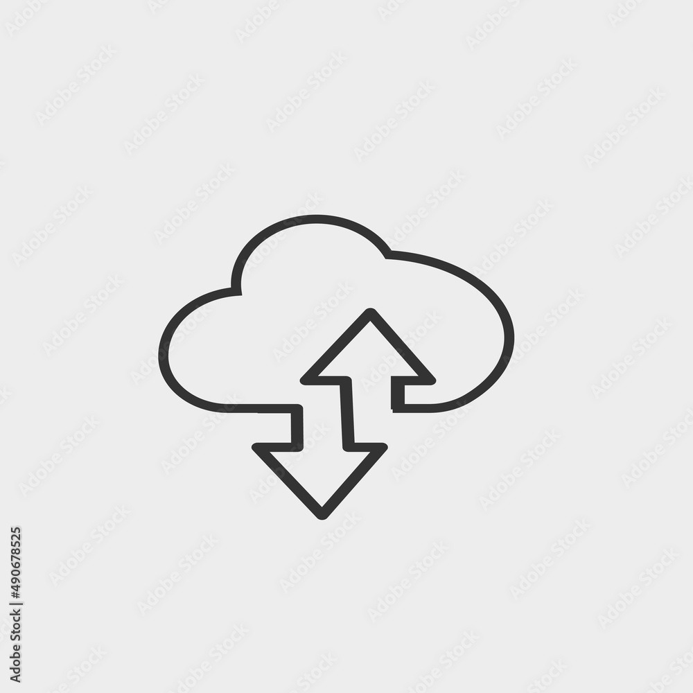 Download vector icon illustration sign Download vector icon illustration sign