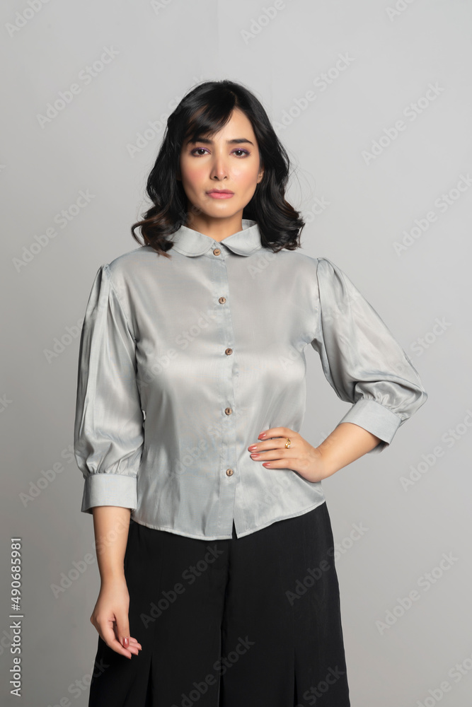 Fashion Model wearing casual Clothes Fashion Model wearing casual Clothes