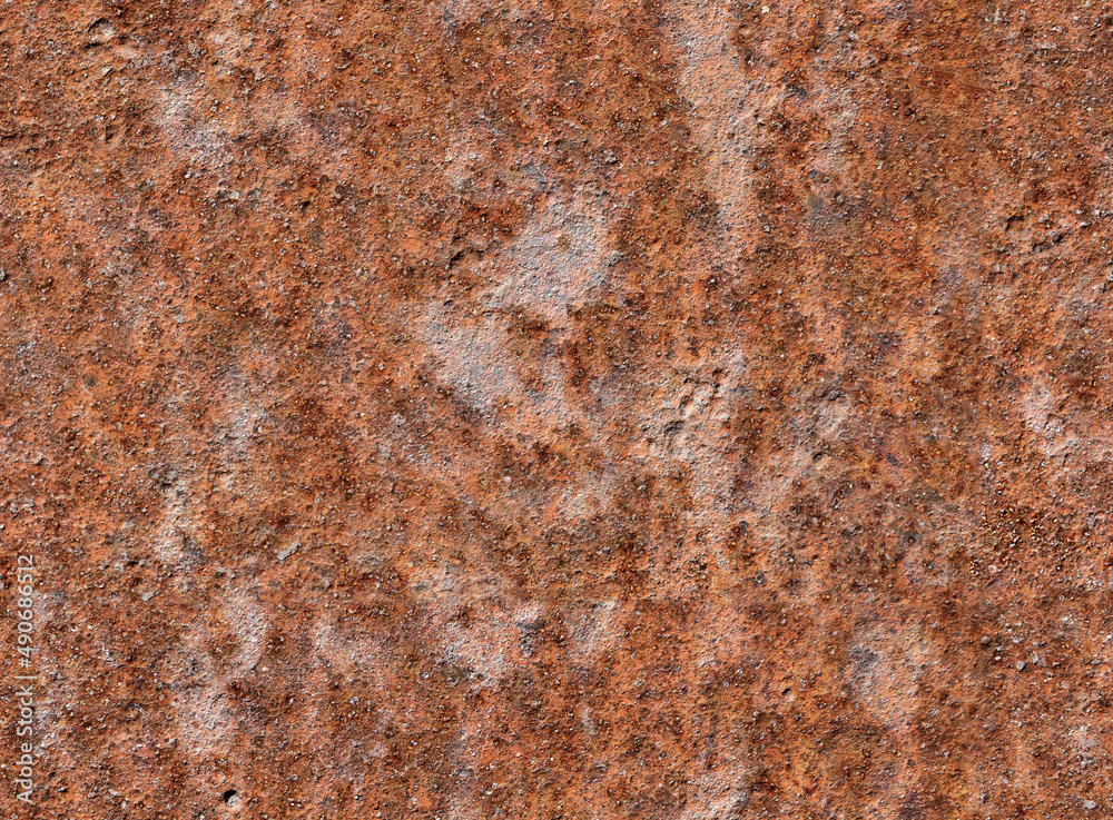 Seamless texture of old iron covered with rust Seamless texture of old iron covered with rust