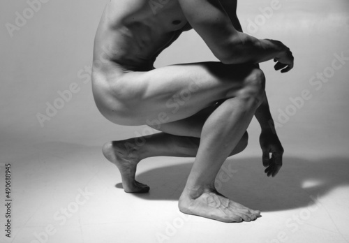 athletic male body