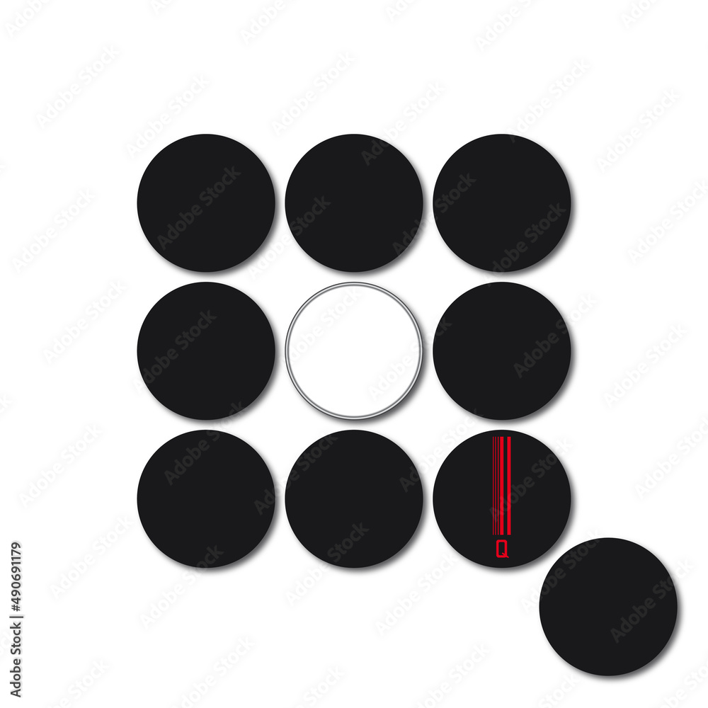 Logo Punktbuchstaben Q2 Logo Punktbuchstaben Q2