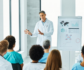 seminar business meeting doctor conference audience presentation education lecture hospital man event training speaker group convention congress speech