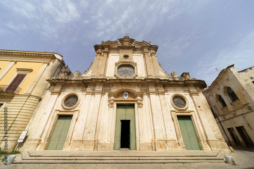 Nardò, historic city in Lecce province, Apulia. Cathedral