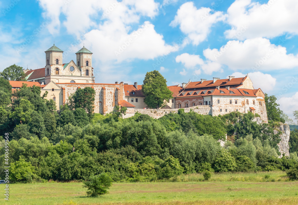 Tyniec, Poland - founded in 1044 few kilometers from Krakow, on the right bank of the Vistula river, the Tyniec Benedictine abbey is one of the most peaceful spots in Lesser Poland