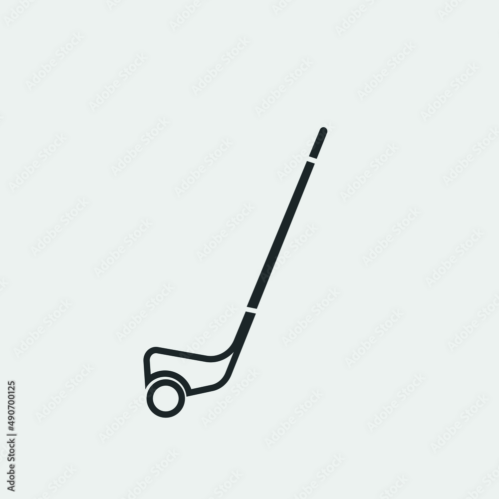 Golf vector icon illustration sign Golf vector icon illustration sign
