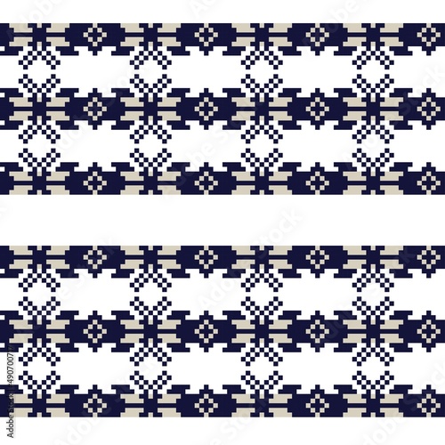 Christmas Fair Isle Seamless Pattern Design