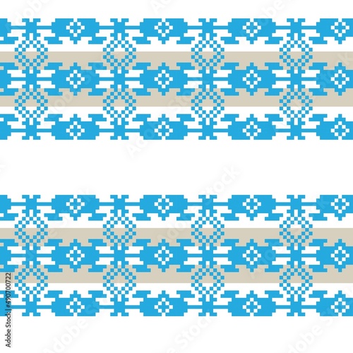 Christmas Fair Isle Seamless Pattern Design