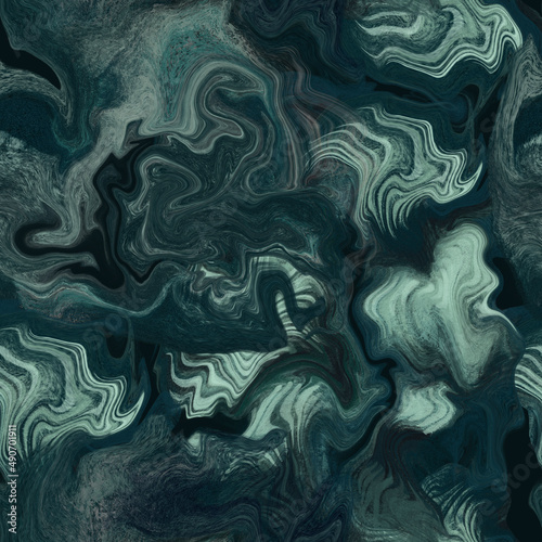 Seamless marble patterns. Smooth flows, stone imitation, natural stone cut, flowing shapes fluid art, alcohol ink. seamless patterns for surface design. Marine, natural design.