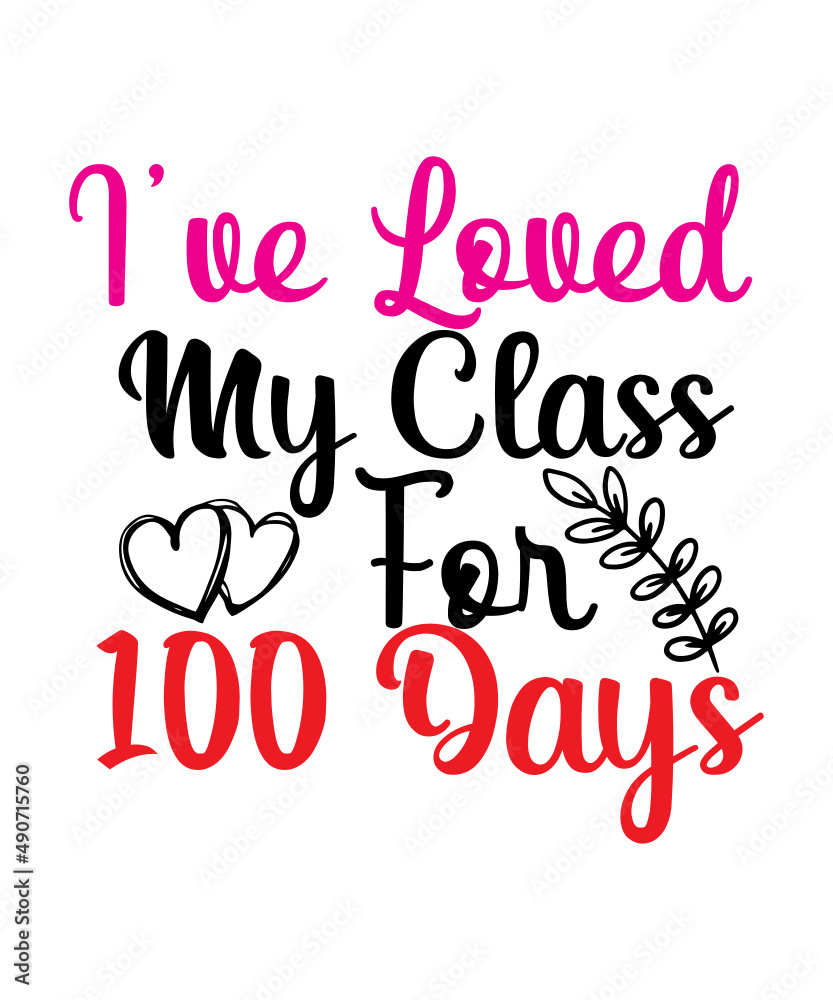 100 Days Of School, 100th Day Of School Svg, 100 Days Bundle, School Bundle Svg,100 Days of School SVG Bundle, 100 Days of School Shirt, Heart, School Svg, Girl Design, Cute, Cut Files, Svg Files, Cri