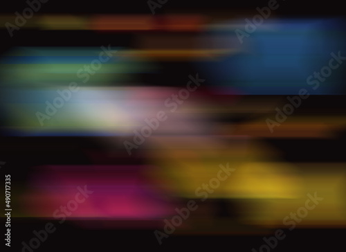 Dark abstract multicolored background with streaks - graphic image