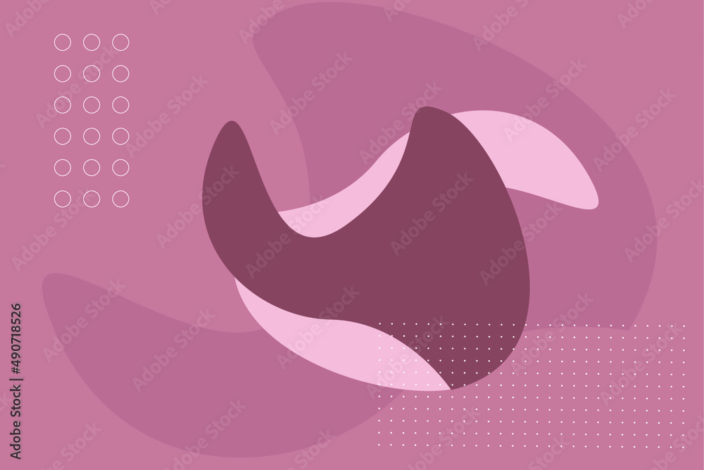 Naklejka premium abstract vector flat background wallpaper illustration 