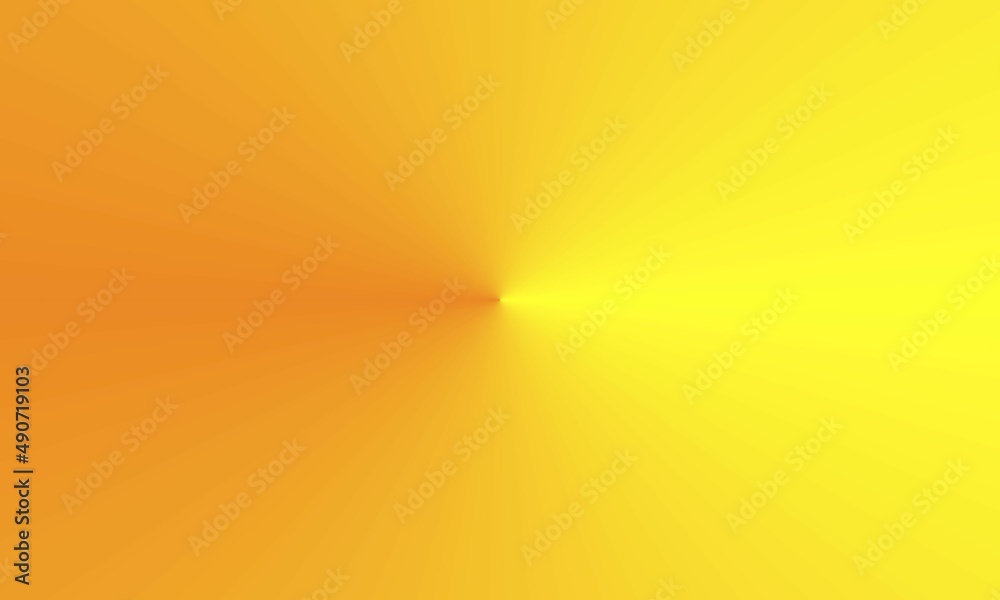Obraz premium Light vector color yellow and orange gradient color background, Abstract illustration with gradient blur design.