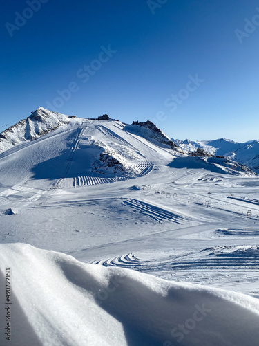 Ski region Hintertux Glacier, Austria.