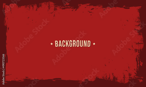 Background template with red paper style.