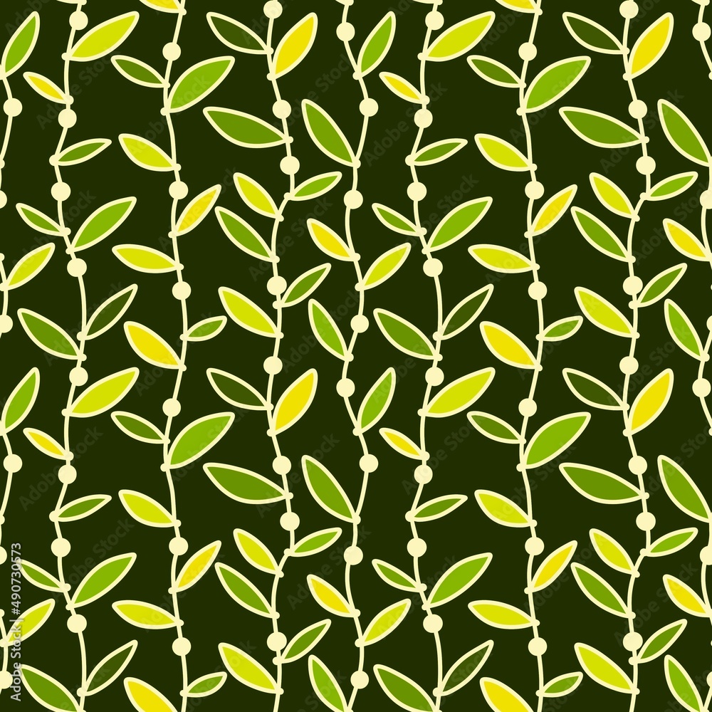 Simple floral seamless pattern with flowers for fabrics and cards and linens and kids and wrapping paper Simple floral seamless pattern with flowers for fabrics and cards and linens and kids and wrapping paper