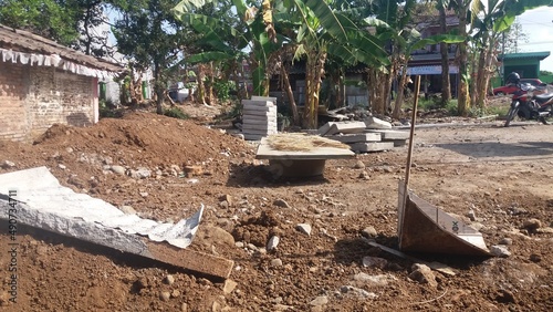 garden in the village