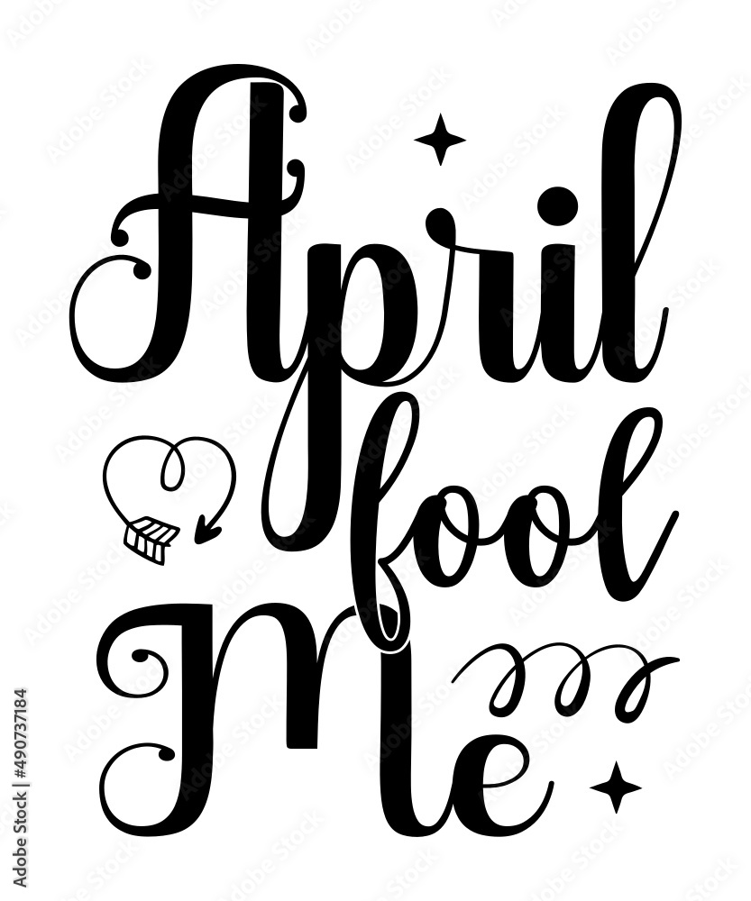 Obraz premium April fool svg t-shirt ,mug, design