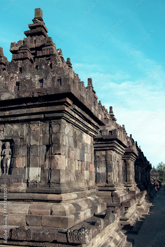 Ijo Temple, is a Hindu temple located the highest in Yogyakarta, Indonesia