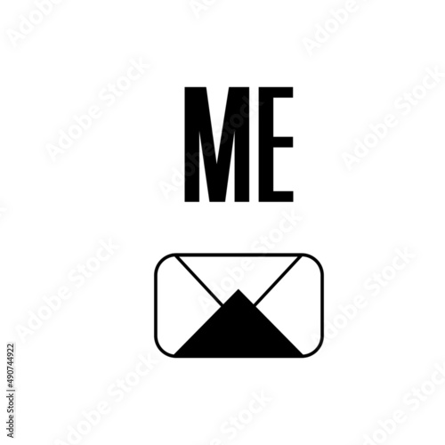e mail button
