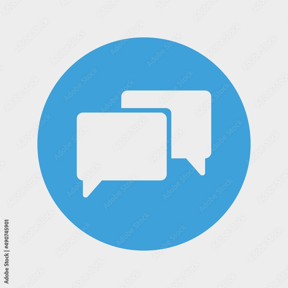 chatting icon vector illustration and symbol for website and graphic design chatting icon vector illustration and symbol for website and graphic design