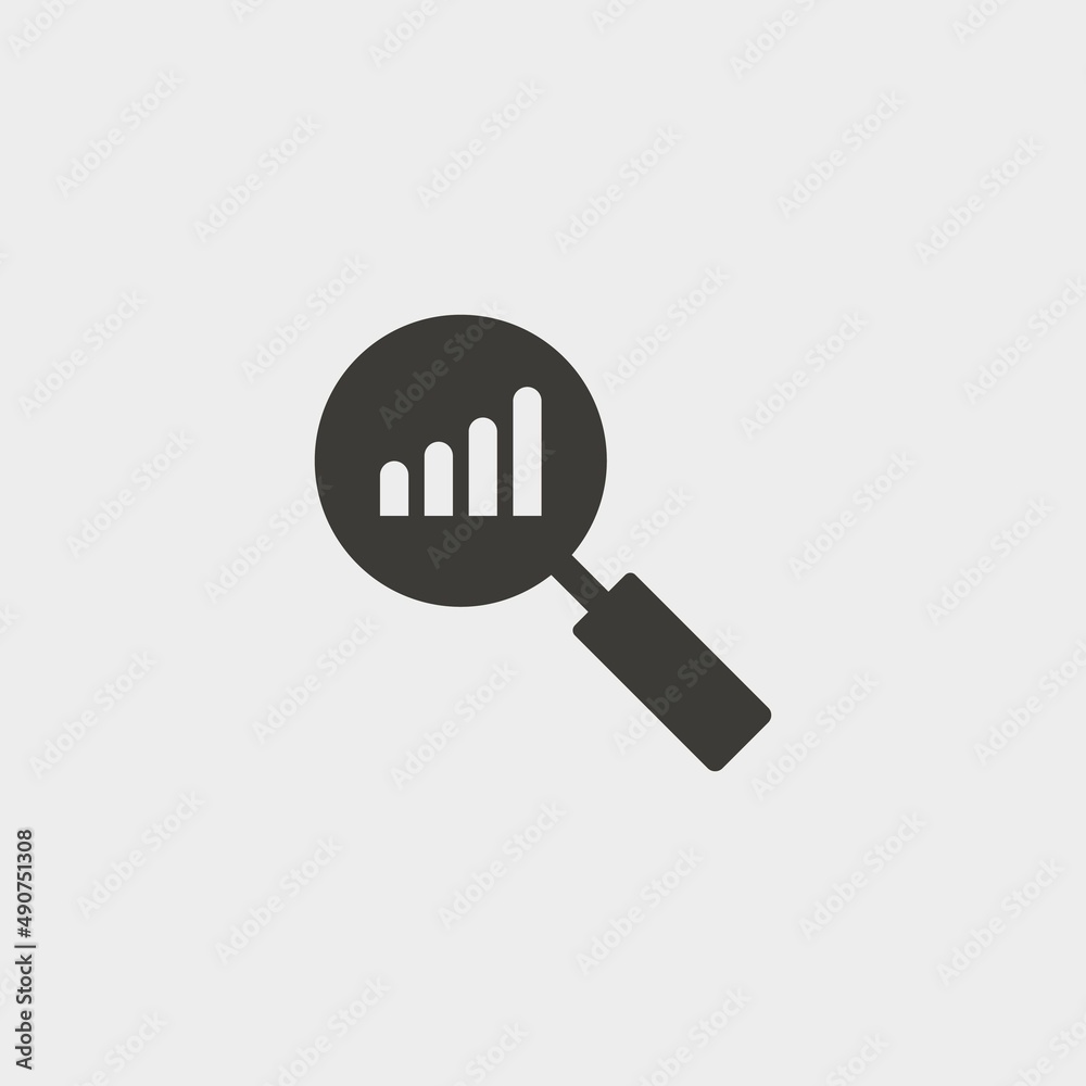 business search icon vector illustration and symbol for website and graphic design business search icon vector illustration and symbol for website and graphic design