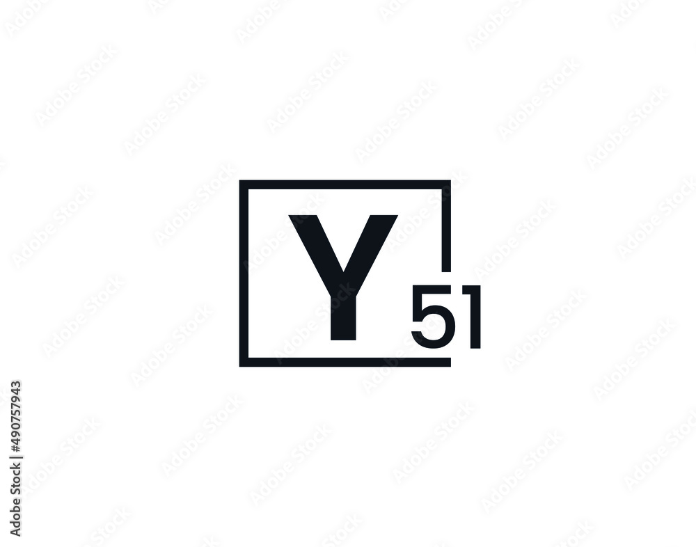 Y51, 51Y Initial letter logo Y51, 51Y Initial letter logo