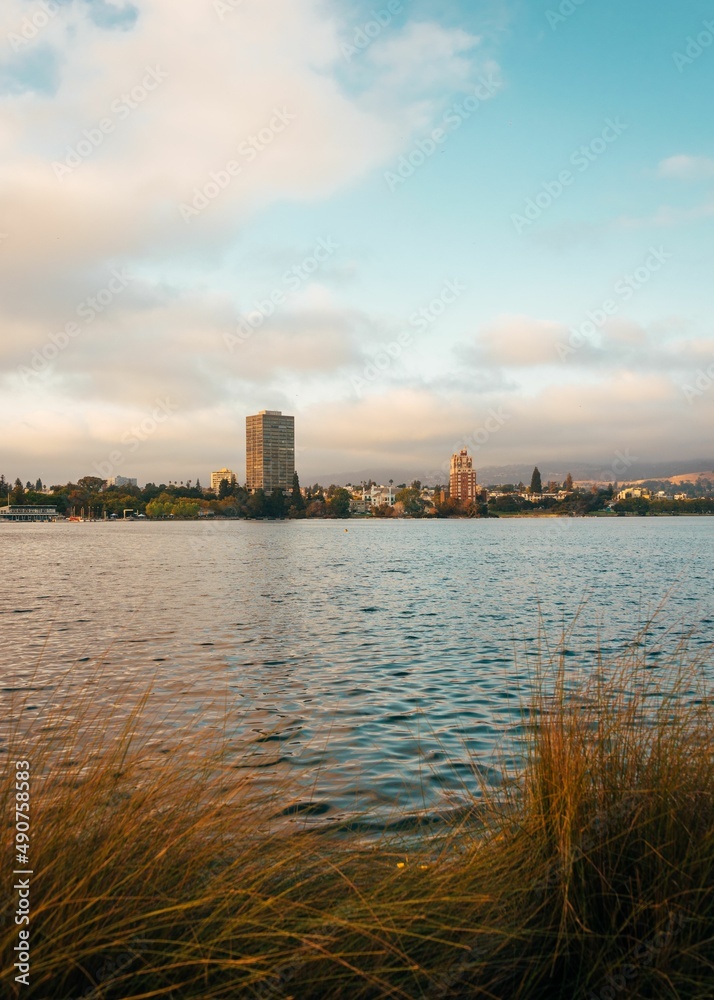 Lake Merritt, at Lakeside Park in Oakland, California