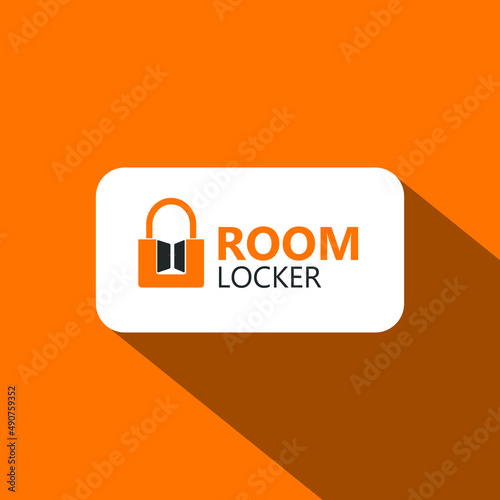 Room locker logo design for security to your home
