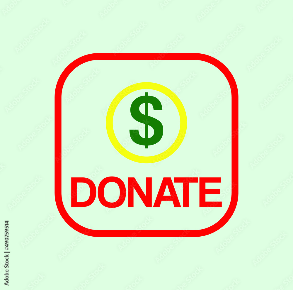 donate button. donate sign. key. push button. Vector, Illustration, Template, image, icon, pictogram, Element. donate button. donate sign. key. push button. Vector, Illustration, Template, image, icon, pictogram, Element.