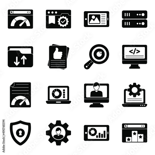 Pack of Seo and Marketing Icons