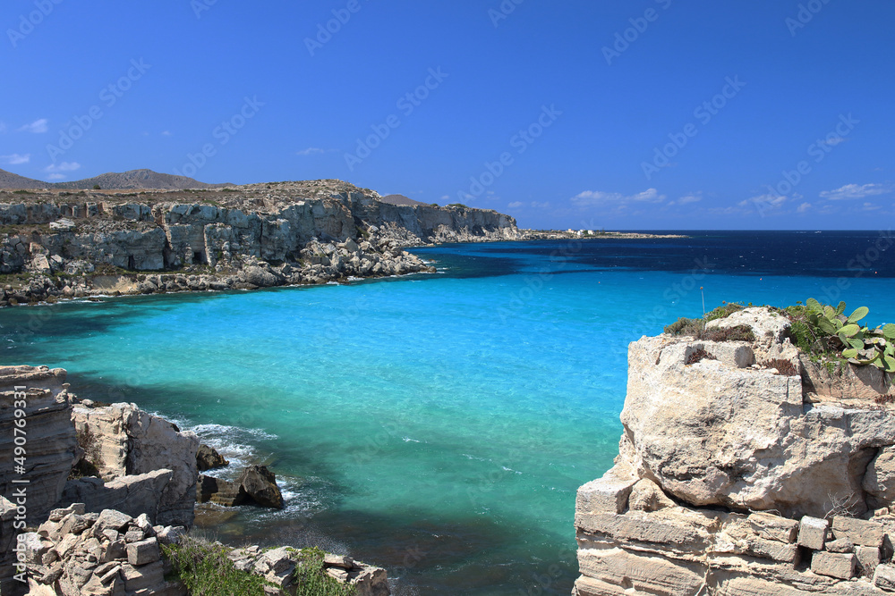 Favignana Island in Sicily, Italy