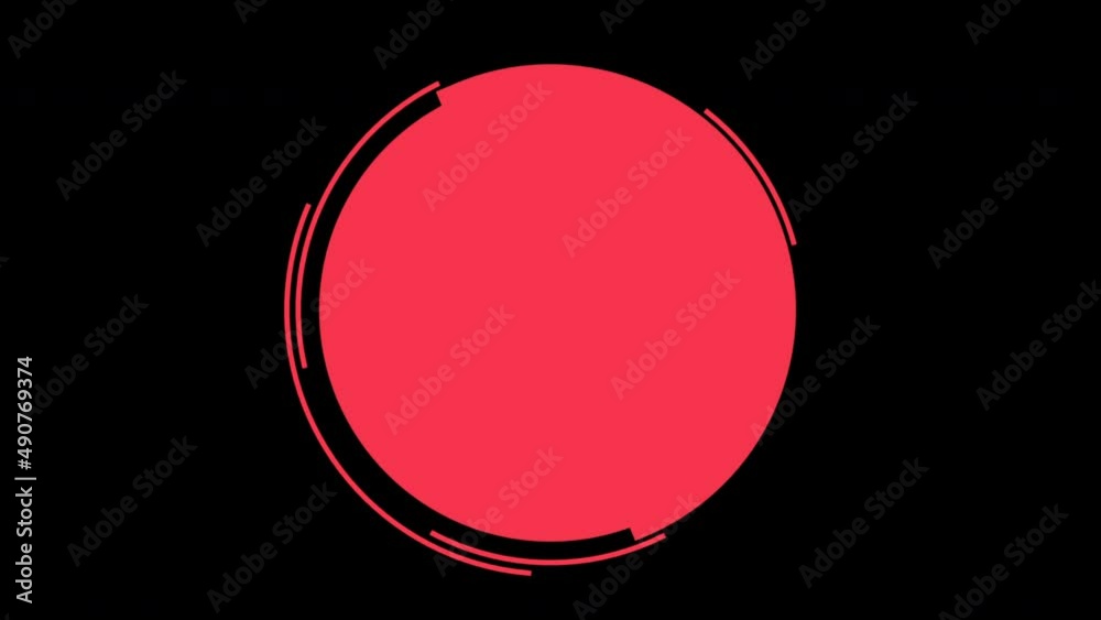 Big geometric red circles with lines, abstract business and corporate style background Big geometric red circles with lines, abstract business and corporate style background