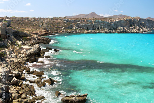 Favignana Island in Sicily, Italy