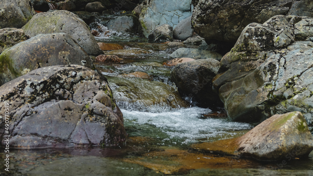 stream in the mountains