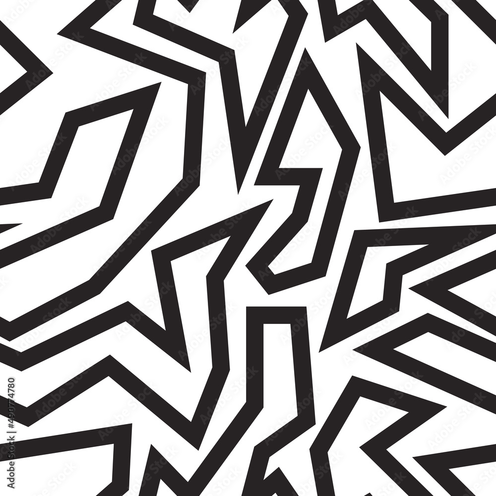 Abstract seamless pattern with lines Abstract seamless pattern with lines