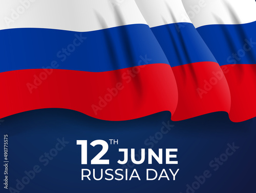 Free Download Happy russia day holiday background. Illustration - GFXLoad
