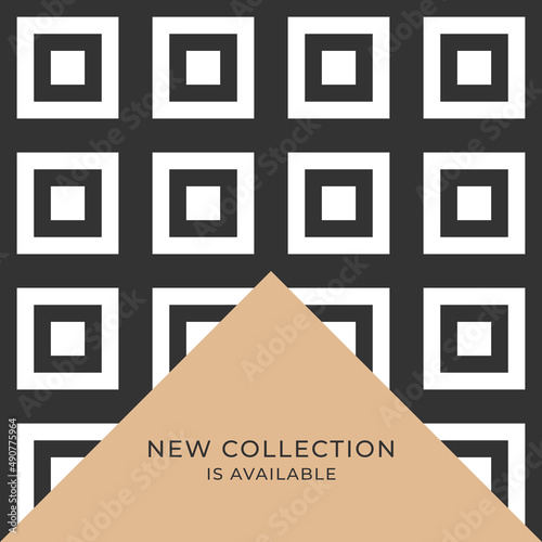 Abstract Luxury geometric pattern cover design poster, print for brochure, no...