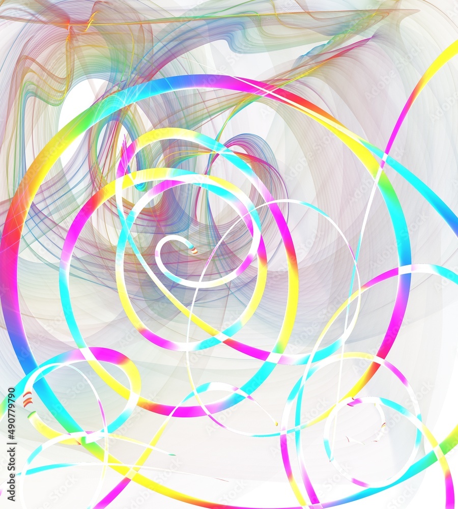 abstract background with circles