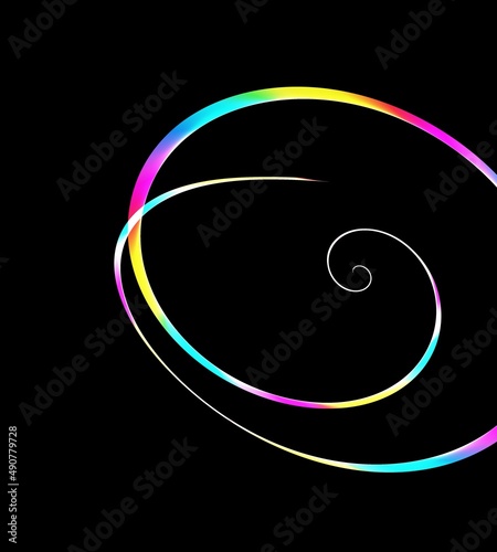 Obraz na płótnie abstract background with circles w salonie