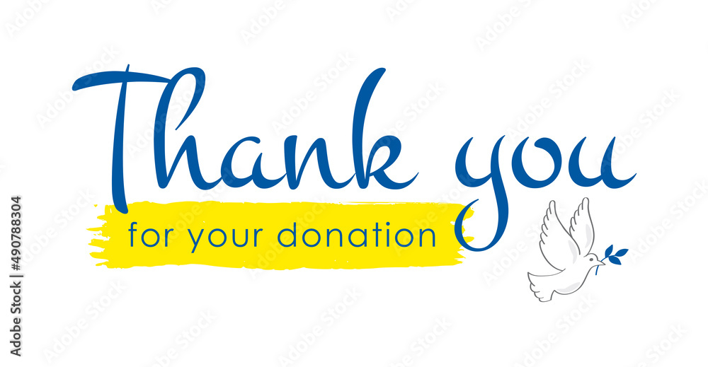 Ukraine - Thank you for your donation