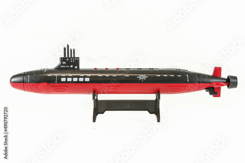black submarine toy children kids baby adult white background