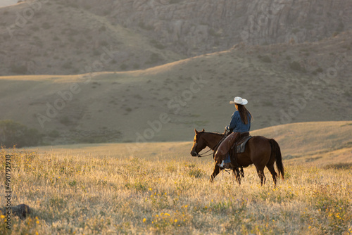 Wyoming Cowgirl photo