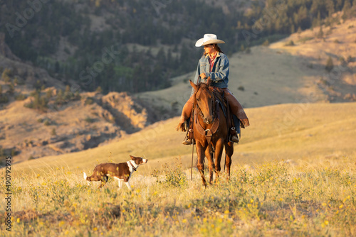 Wyoming Cowgirl photo