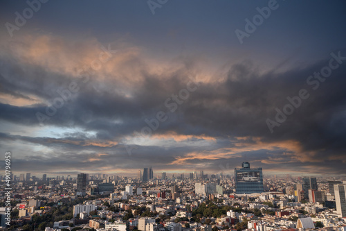 Panorámica de la Ciudad de México