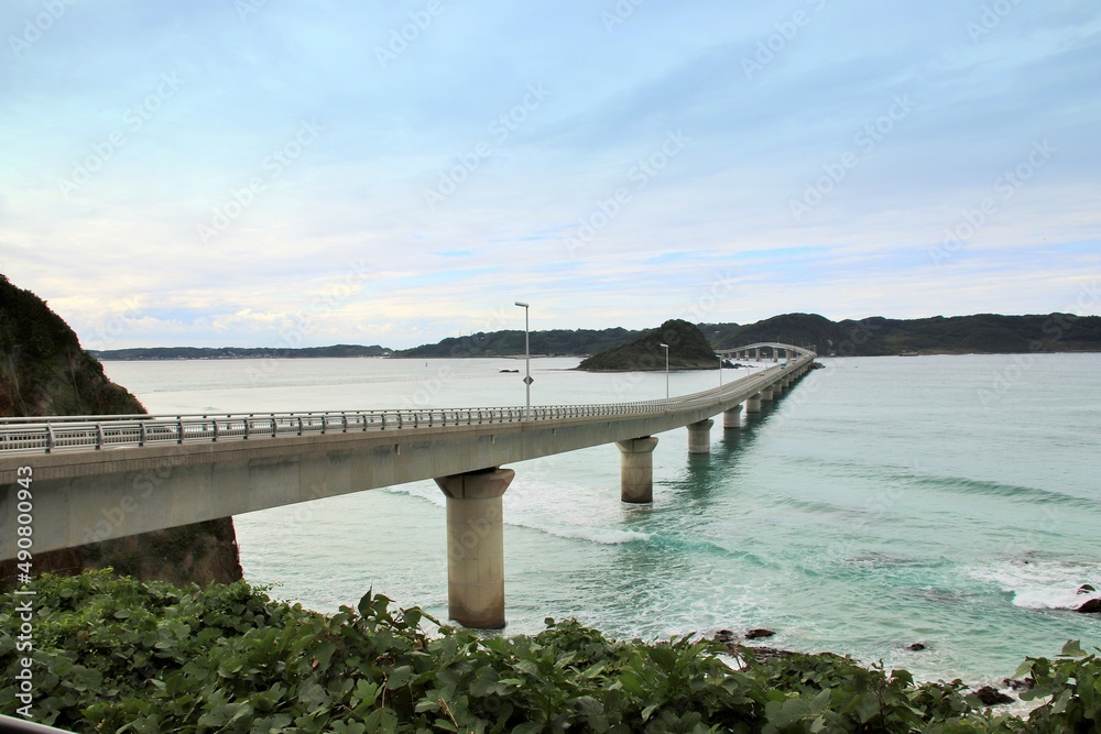 下関市の角島大橋