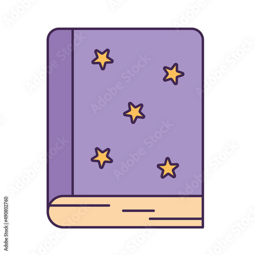 purple magic book