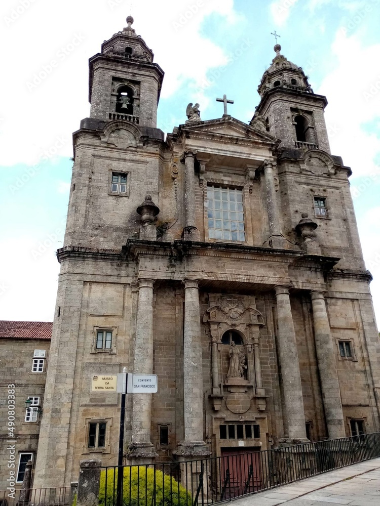Iglesia de San Francisco en Santiago de Compostela, Galicia