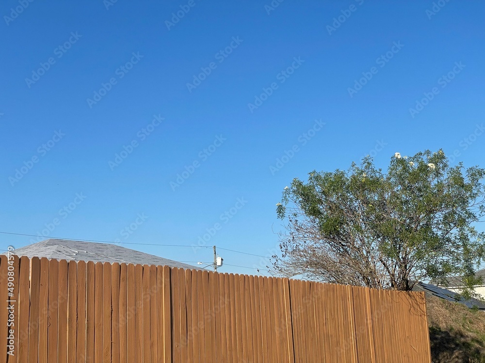 fence and sky fence and sky