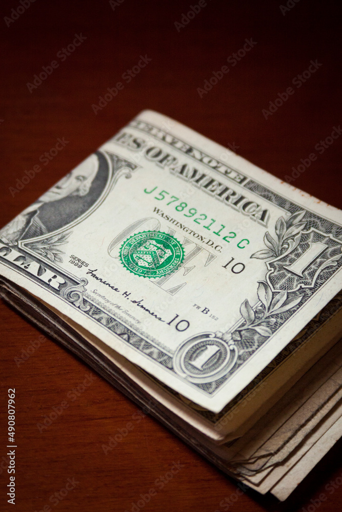 Dollar bills on the table. dollar concept. money concept. Dollar bills on the table. dollar concept. money concept.